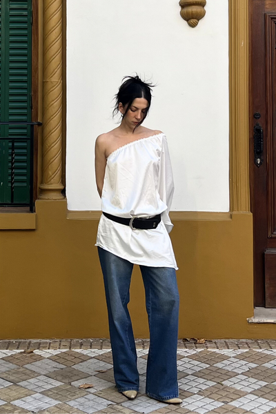 Selene Asymmetrical One-Shoulder Dress