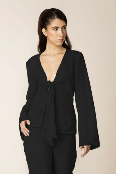 Elvira Satin Blouse