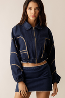 FLEUR DENIM JACKET