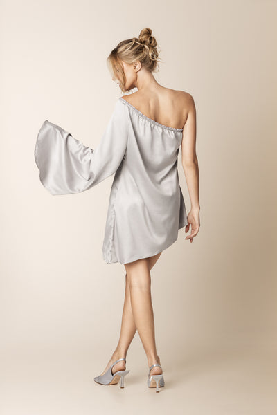 Selene Asymmetrical One-Shoulder Dress