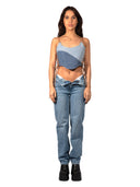 DENIM SAPPHIRE CORSET
