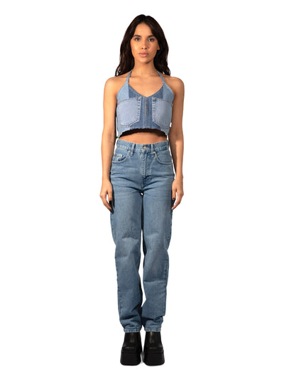 RECYCLED DNM SKY CORSET